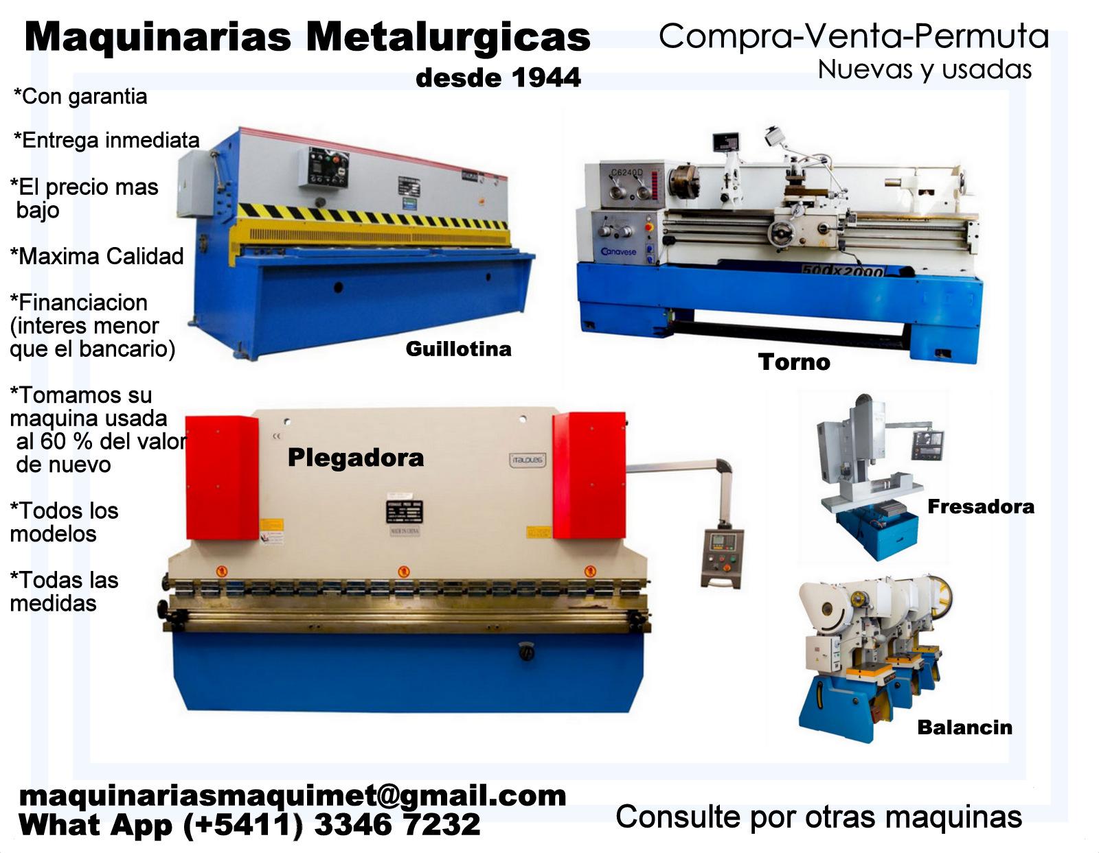 Maquinarias Metalurgicas